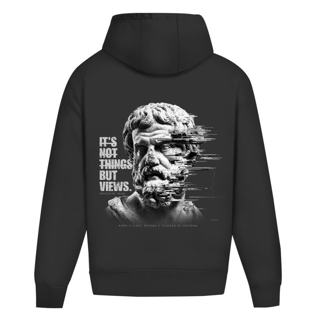 CAELI OVERSIZED HOODIE – EPICTETUS QUOTE