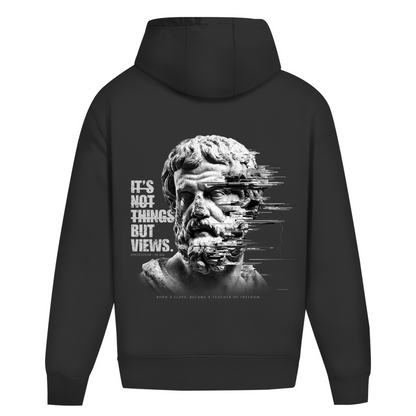 CAELI OVERSIZED HOODIE – EPICTETUS QUOTE